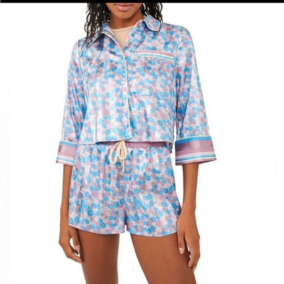 Free People Other - NWT Free People pillow talk pj set lavender